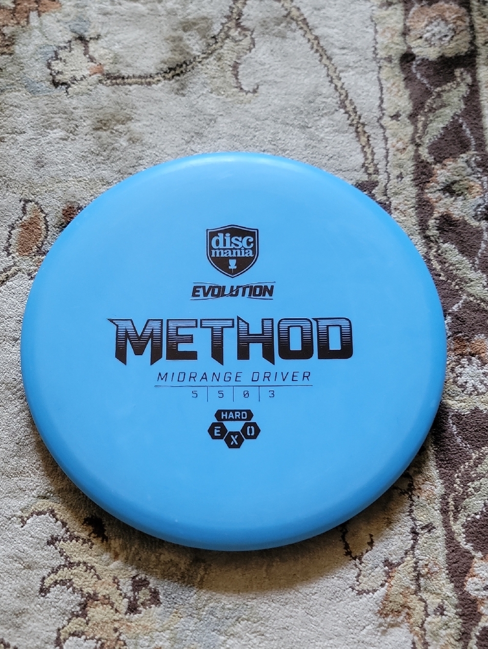 NEW Discmania Evolution METHOD Midrange Driver - Light Blue 180 GRAMS